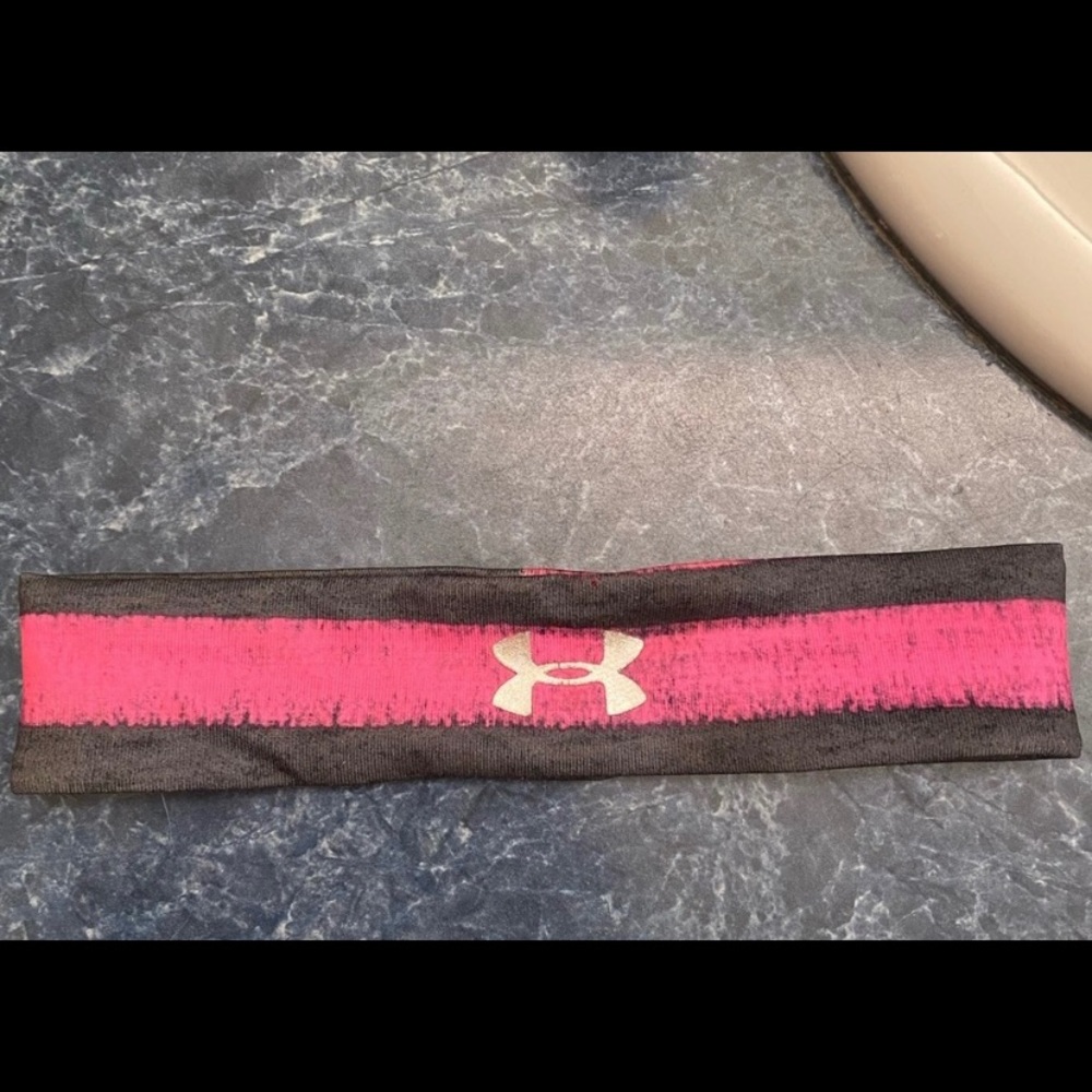 Two underarmour head bands!